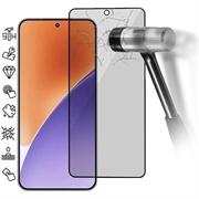 Xiaomi 15 Privacy Full Cover Zaštitno Kaljeno Staklo - 9H - Crne Ivice