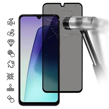 Xiaomi Redmi A4 Privacy Full Cover Full Cover Zaštitno Kaljeno Staklo - Crne Ivice