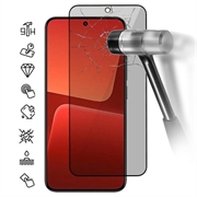 Xiaomi Redmi K70 Ultra Privacy Full Cover Zaštitno Kaljeno Staklo - 9H - Crne Ivice