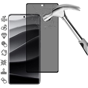 Xiaomi Redmi Note 14 Pro+ 5G/13 Pro+ Privacy Full Cover Zaštitno Kaljeno Staklo - 9H - Crne Ivice