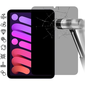 iPad Mini 2021/2024 Zaštitno Kaljeno Staklo - 9H, 0.3mm - Zaštita Privatnosti