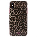 Puro Leopard iPhone X / iPhone XS Case - Black / Leopard