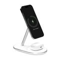 Puro Mag Station 2-in-1 Wireless Charging Station - White
