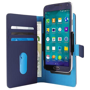 Puro Slide Univerzalna Futrola-Novčanik za Telefon - XL - Plava