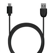 Puro USB-A / USB-C kabl za punjenje i sinhronizaciju - 1m, 2A - Crni
