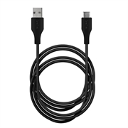 Puro USB-A / USB-C kabl za punjenje i sinhronizaciju - 2m - Crni