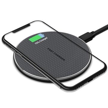 Q25 15W Qi Fast Wireless Charger - Black