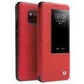 Huawei Mate 20 Pro Qialino Smart View Kožna Futrola - Crvena