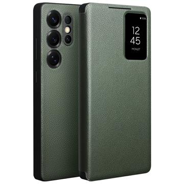 Samsung Galaxy S25 Ultra Qialino Smart View Flip Kožna maska