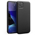 Qialino Textured Series iPhone XI Max Leather Case - Black