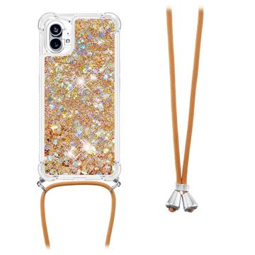 Quicksand Serija Nothing Phone (1) TPU Maska - Zlatna