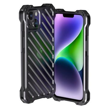 R-Just RJ-50 iPhone 14 Plus Maska od Legure Aluminijuma - Crna