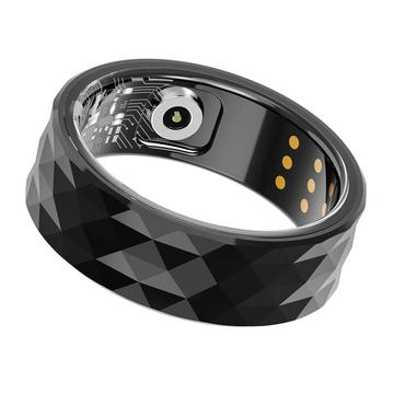 R12M Waterproof Smart Ring – Size: 19.8mm - Black