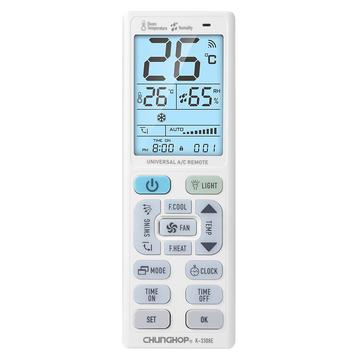 Rechargeable Universal A/C Remote Control with Temperature and Humidity Display