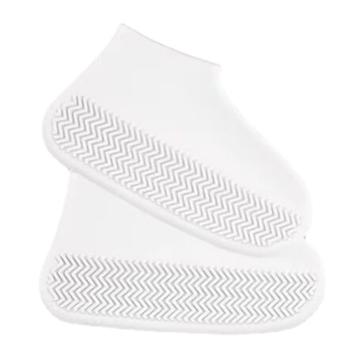 Reusable Waterproof Silicone Shoe Covers - Size L
