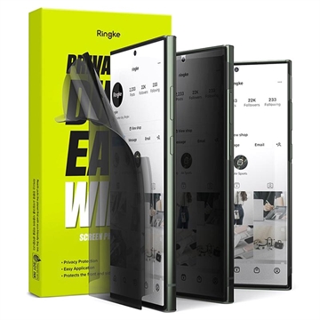 Samsung Galaxy S23 Ultra 5G Ringke Dual Easy Wing Zaštita za Ekran - Privatnost