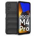 Rugged Serija Xiaomi Poco M4 Pro TPU Maska - Crna