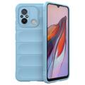 Xiaomi Redmi 12C/Poco C55 Rugged Serija TPU Maska - Plava