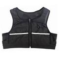 Running Vest with Pockets and Reflective Lines - Size Large