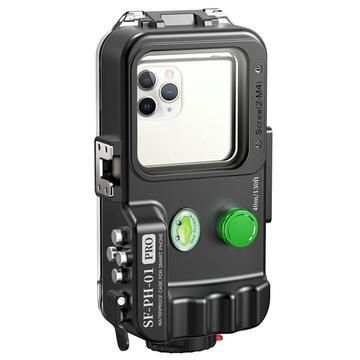 Sea Frogs SF-PH-01-PRO Universal Waterproof Phone Case - 40m, IPX8 - Black