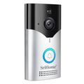 SRIHOME DH002 Smart Video Doorbell with PIR Motion Detection - Black / Silver