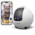SRIHOME DH013 AI Smart Camera Robot for Pet Monitor with Charging Station - White