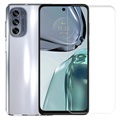 Saii 2-u-1 Motorola Moto G62 5G TPU Maska & Zaštitno Kaljeno Staklo - 9H