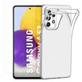 Saii 2-u-1 Samsung Galaxy A53 5G TPU Maska & Zaštitno Kaljeno Staklo