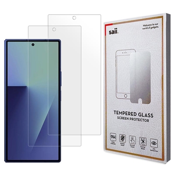 Samsung Galaxy Z Fold7 Saii 3D Premium Zaštitno Kaljeno Staklo - 9H - 2 kom.