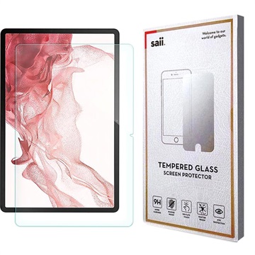 Saii 3D Premium Samsung Galaxy Tab S7+/S8+ Zaštitno Kaljeno Staklo - 9H - 2 Kom.