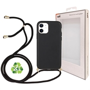 Saii Eco Line iPhone 12/12 Pro Case with Strap - Black