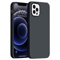 Saii Premium iPhone 14 Pro Liquid Silikonska Futrola - Crna