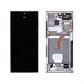 Samsung Galaxy S22 Ultra 5G Prednja Maska i LCD Displej GH82-27488C - Bela