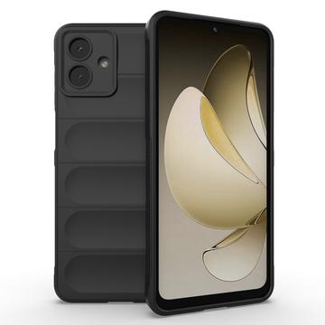 Samsung Galaxy A07 4G Rugged TPU Maska - Crna