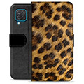 Samsung Galaxy A12 Premijum Futrola-Novčanik - Leopard