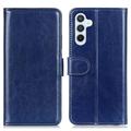 Samsung Galaxy A16 Wallet Case with Magnetic Closure - Dark Blue