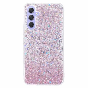 Samsung Galaxy A35 Glitter Flakes TPU Maska