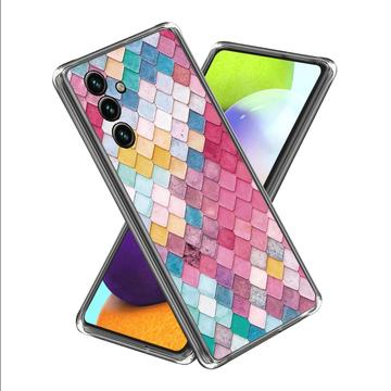 Samsung Galaxy A35 Stylish Ultratanka TPU Zaštitna Maska - Šarene Kockice