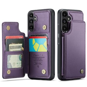 Samsung Galaxy A36 Caseme C22 Case RFID Card Wallet - Purple