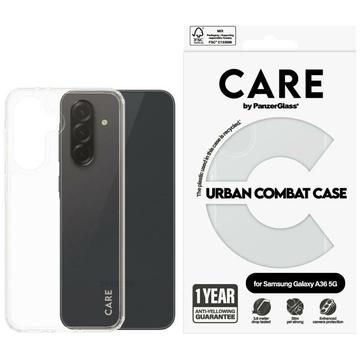 Samsung Galaxy A36 PanzerGlass Care Urban Combat Case - Transparent