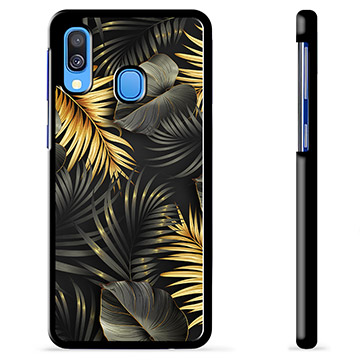 Samsung Galaxy A40 Zaštitna Maska - Zlatno Lišće