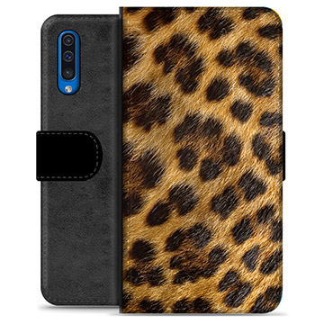 Samsung Galaxy A50 Premijum Futrola-Novčanik - Leopard