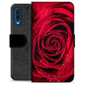 Samsung Galaxy A50 Premijum Futrola-Novčanik - Ruža
