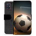 Samsung Galaxy A51 Premijum Futrola-Novčanik - Fudbal