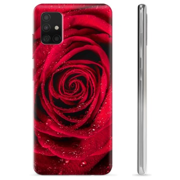 Samsung Galaxy A51 TPU Maska - Ruža