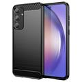 Samsung Galaxy A55 Brušena TPU Zaštitna Maska - Ugljenično Vlakno