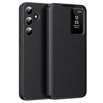 Samsung Galaxy A55 Smart Clear View Flip Case with Card Slot