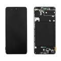 Samsung Galaxy A71 Prednja Maska i LCD Displej GH82-22152A - Crna