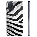 Samsung Galaxy A71 TPU Maska - Zebra