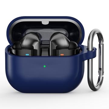 Samsung Galaxy Buds3 Pro Silikonska Maska sa Karabinerom - Tamnoplava